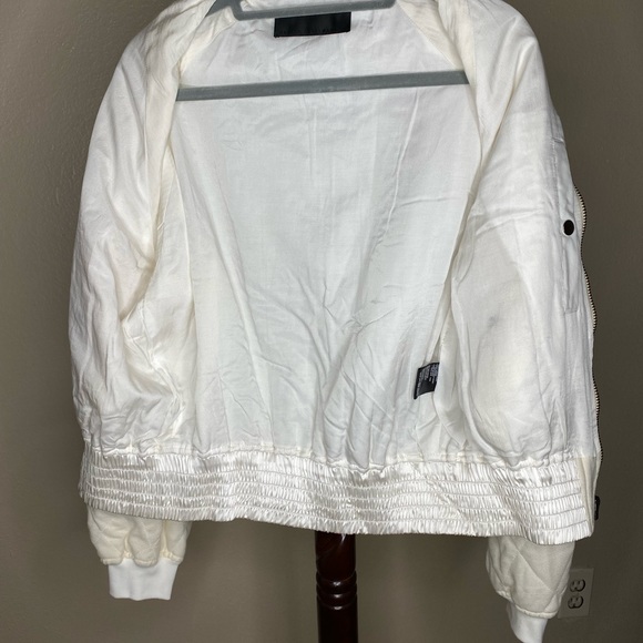 Haider Ackermann Diamond-quilted wool-twill bomber jacket, Size Medium - Picture 3 of 4